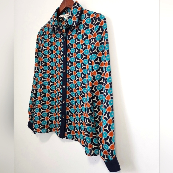 Pink Martini Long Sleeve Blouse - Size US XS - Picture 2 of 6